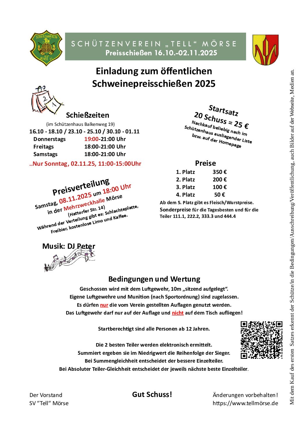 Schweinepreissießen 2025