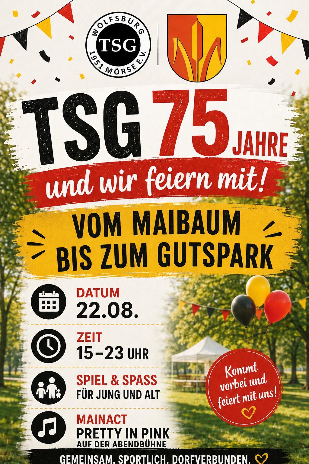 Sommerfest – TSG 75 Jahre