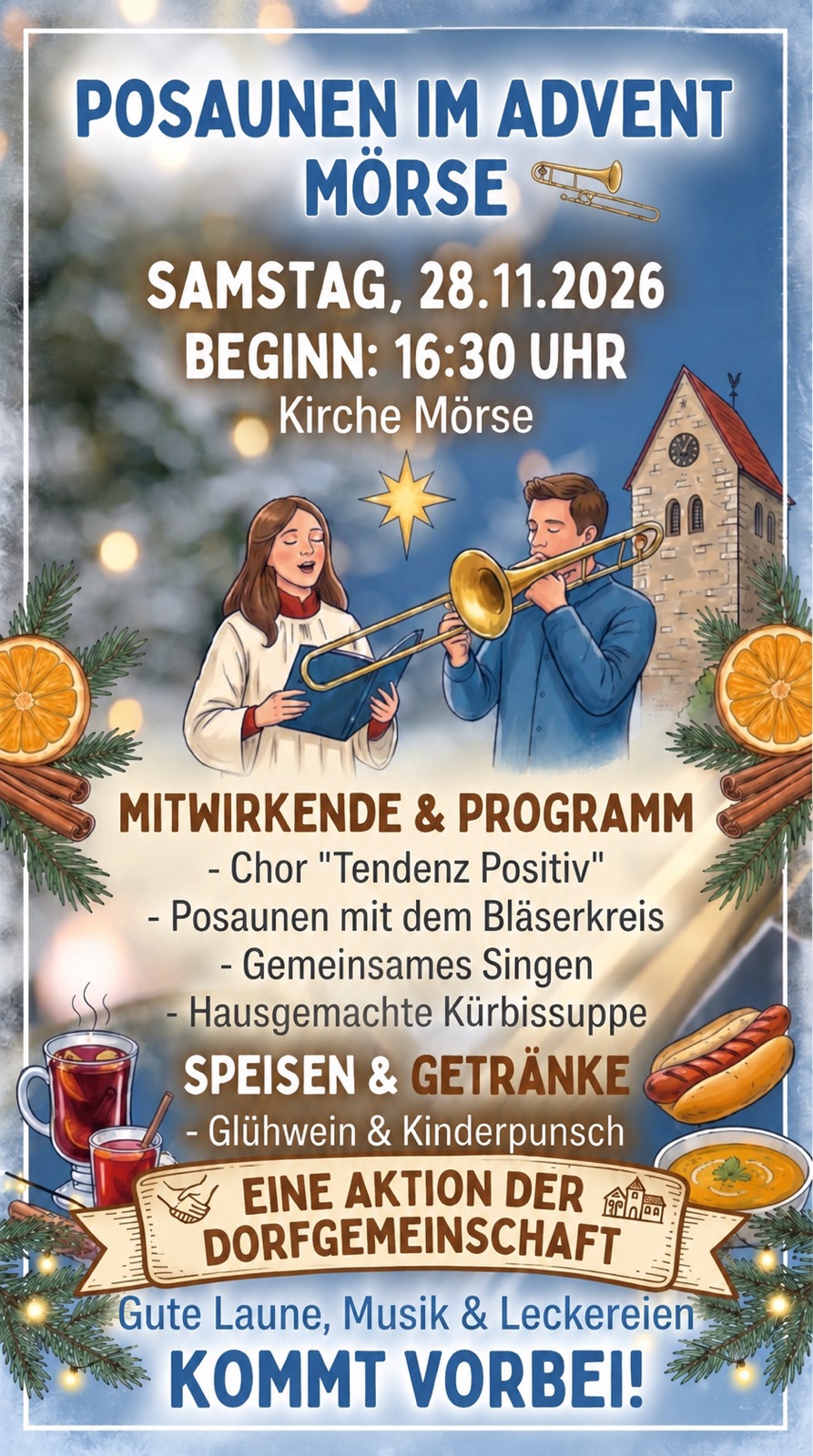 Posaunen zum Advent